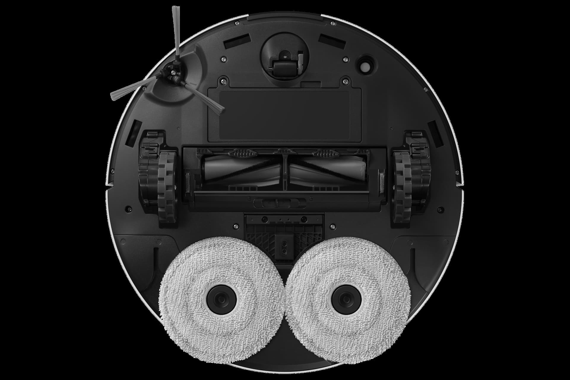 삼성 로봇청소기 하면 - 2개의 원형 회전 물걸레 패드